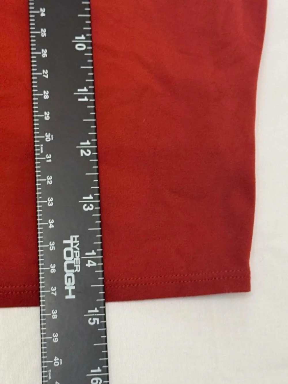 Athleta women conscious twist crop rusty red Size L